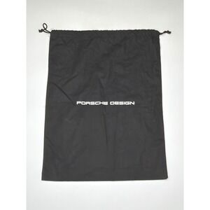 Porsche‎ Design Black Dust Bag Pouch Drawstring Storage Accessory